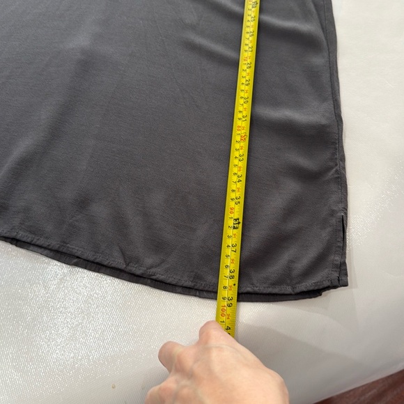 Eileen Fisher Gray Women's Dress in size M - Picture 8 of 9